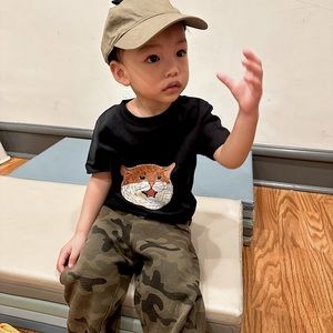 Fat Cats Graphics Tee For 2Year Old Toddler